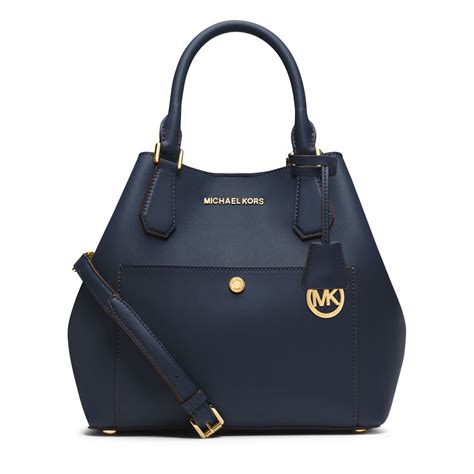 Michael Kors Blue Satchels For Women 